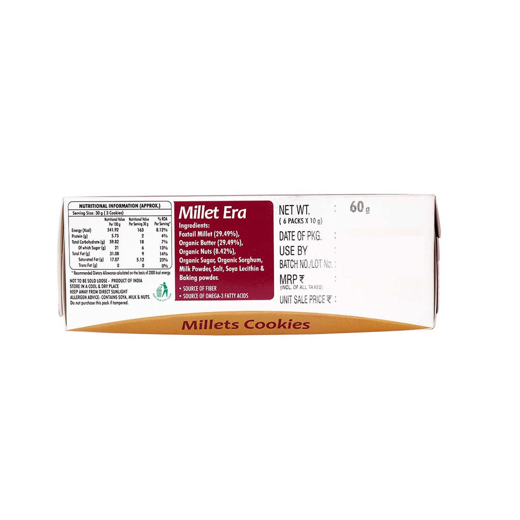 Caveman Organic Millet Era Cookies - Gluten Free image 2