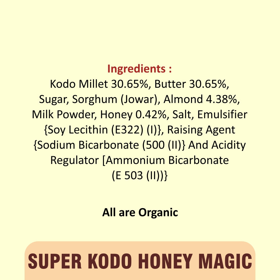 SUPER KODO HONEY MAGIC - Caveman Organic Cookies image 3