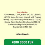KODO COCO FUN - Organic Coconut & Kodo Millet Cookies image 3