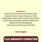 FLAX AMARANTH CONNECTION – Caveman Organic Cookies image 3