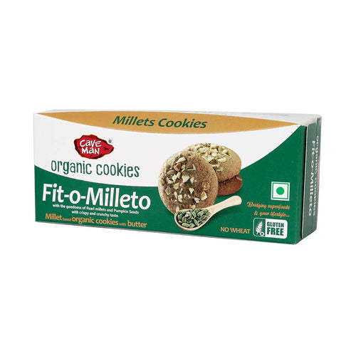 Caveman Organic Fit-o-milleto Cookies - Gluten Free image 0