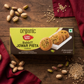 Caveman Organic Bakkit Jowar Pista Millet Cookies - Gluten Free