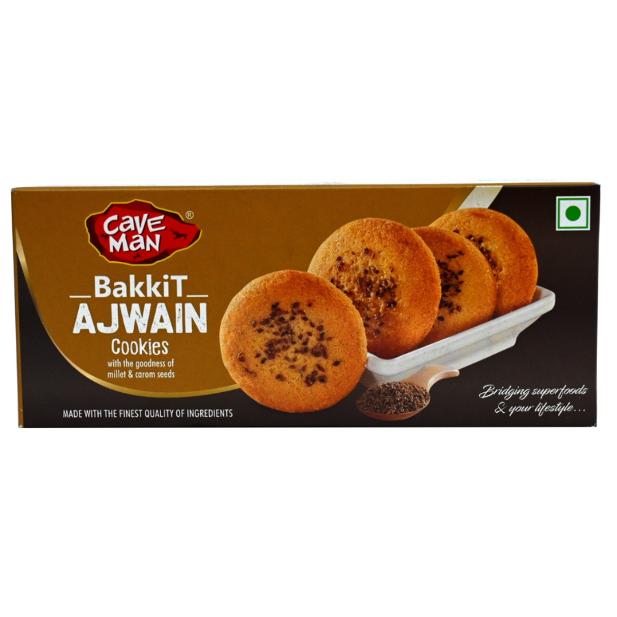Caveman Bakkit Ajwain Millet Cookies
