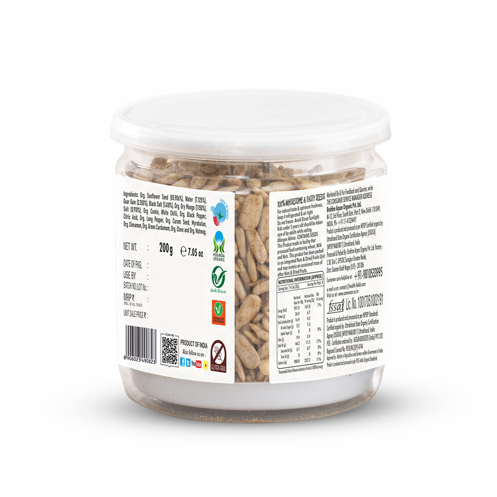 Organic Roasted Sunflower Seeds image 1
