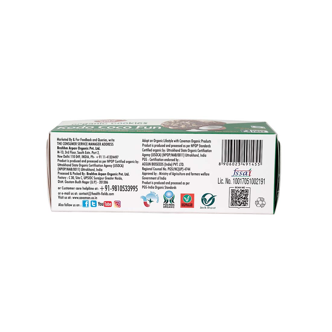 KODO COCO FUN - Organic Coconut & Kodo Millet Cookies image 1