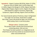 Organic Roasted Cashew Nuts image 2